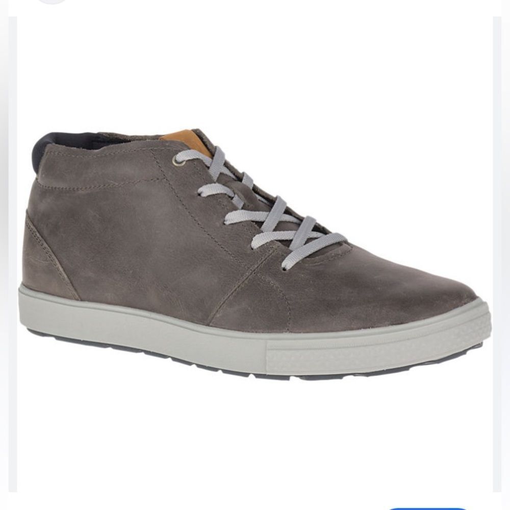 🔥Merrell Gray Chukka Boots with Suede Finish